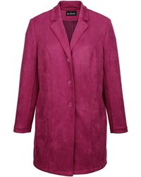 m. collection Robe Manteau - Roze