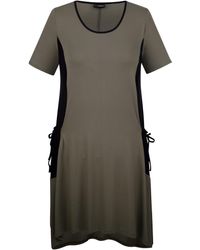 MIAMODA Jersey Jurk - Meerkleurig