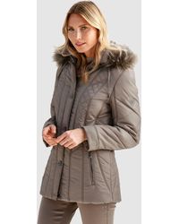 BARBARA LEBEK Jas Taupe - Meerkleurig