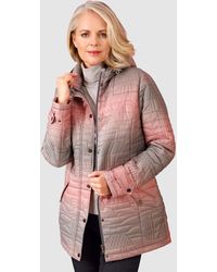 Paola Jas Donkergrijs::oudroze - Meerkleurig