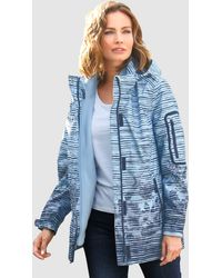 Paola 2-in-1-outdoorjas Met Geïntegreerd Fleece Vest - Blauw