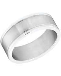 S.oliver Ring für Herren, Stainless Steel - Schwarz