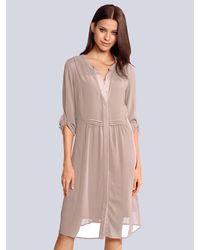 Alba Moda Jurk - Bruin