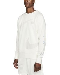 Nike - Sportswear Swoosh Fleece Sweater - Lyst