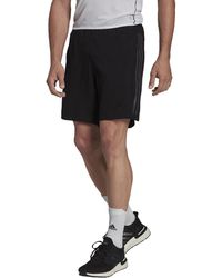 Herren Bekleidung Kurze Hosen Freizeitshorts adidas Synthetik Club Tennis 3-Streifen Shorts in Blau für Herren 