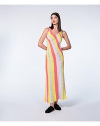 Koche Intarsia Dress - Multicolour