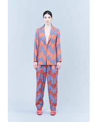 Koche Single-breasted Tailored Jacket - Multicolor
