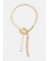 PEARL OCTOPUSS.Y Handcrafted Serpent Necklace - Metallic