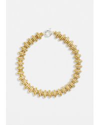PEARL OCTOPUSS.Y Handcrafted Oro Necklace - Metallic