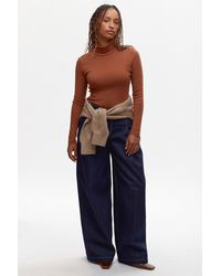KOTN - Fitted Turtleneck Top - Lyst