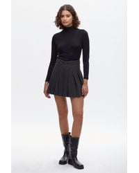 KOTN - Fitted Turtleneck Top Long Sleeves - Lyst