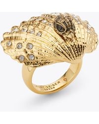 Kurt Geiger - Kurt Geiger Jewellery Gold Ring Shore - Lyst