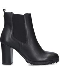 carvela smart block heeled ankle boots