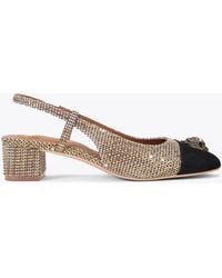 Kurt Geiger - Kurt Geiger Heels Beige Combination Sloane - Lyst