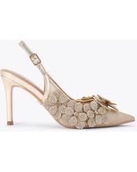 Carvela Kurt Geiger - Heels Gold Petalo - Lyst