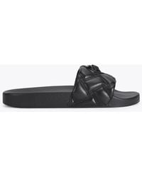 Kurt Geiger - Slider Sandals Synthetic Quilted Meena Eagle Drench - Lyst