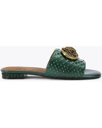 Kurt Geiger - Kurt Geiger Sandals Dark Leather Chelsea - Lyst