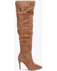Carvela Kurt Geiger - Knee Boot Leather Spicy Slouch - Lyst