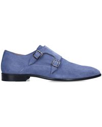 kurt geiger blue suede shoes