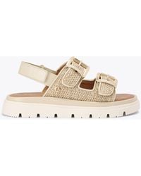 Carvela Kurt Geiger - Carvela Sandals Beige Raffia Pavilion - Lyst
