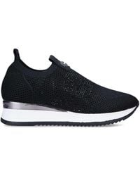 carvela janeiro slip on trainers black