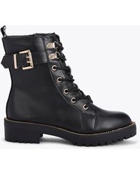 KG by Kurt Geiger - Ankle Boots Buckled Lace Up Vegan Taya2 - Lyst