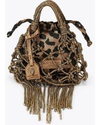 Kurt Geiger - Mini Macrame Crystal Bag - Lyst