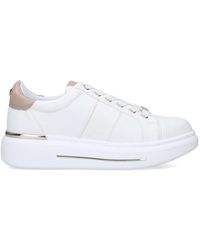 carvela trainers rose gold