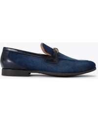 Kurt Geiger - Kurt Geiger Formal Loafer Denim Slip On Alton - Lyst