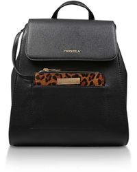 carvela backpack black