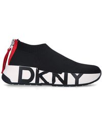 dkny knitted trainers