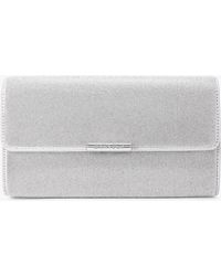 Carvela Kurt Geiger - Bag Clutch Silver Gala - Lyst