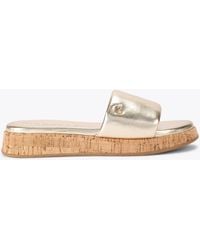 Carvela Kurt Geiger - Sandal Gold Cloud - Lyst