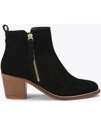 Carvela Kurt Geiger - Ankle Boot Suede Leather Secil - Lyst