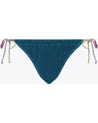 Kurt Geiger - Swimwear Bikini Bottom Multi Other Rainbow String - Lyst