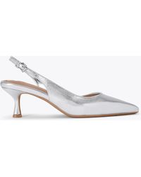 KG by Kurt Geiger - Heels Silver Synthetic Aria - Lyst