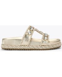 Carvela Kurt Geiger - Sandals Gold Sorella - Lyst