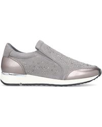 kurt geiger carvela slip on trainers