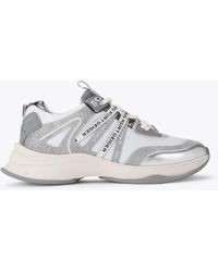 KG by Kurt Geiger - Trainer Silver Combination Synthetic Kelsie - Lyst