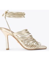 KG by Kurt Geiger - Kurt Geiger Heels Gold Selected - Lyst