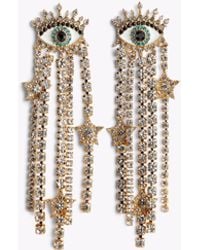 Kurt Geiger - Kurt Geiger Earrings Jewellery Brass Cosmic - Lyst
