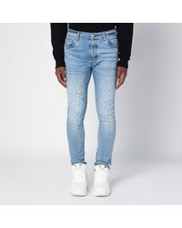 Amiri - Light Distressed Skinny Jeans - Lyst