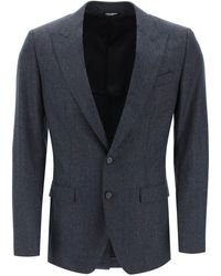 Dolce & Gabbana - "Single-Breasted Flannel - Lyst