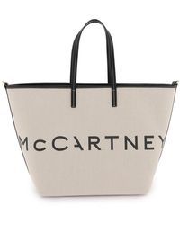 Stella McCartney - Organic Cotton Canvas Tote Bag - Lyst