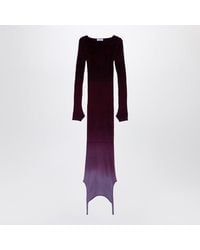 The Attico - Burgundy Convertible Dress - Lyst