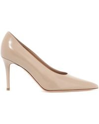 Gianvito Rossi - The Leather Pointed Pumps For - Lyst