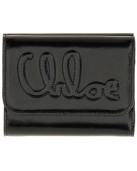 Chloé - Trifold Wallet C Small - Lyst