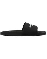 Alexander Wang - Raffia Pool Slides - Lyst