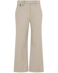 Brunello Cucinelli - Chino Cropped Pants - Lyst