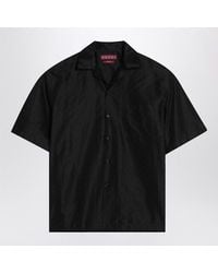 Gucci - Silk Blend Shirt With Gg Pattern For - Lyst